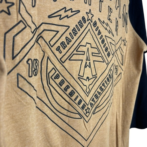 NWT American Fighter Men’s 3/4 Sleeve Raglan Faulkner Shirt Size Small - Picture 7 of 10